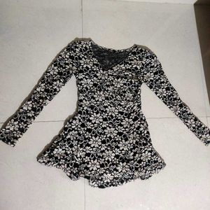 Elegant Lace Floral Top