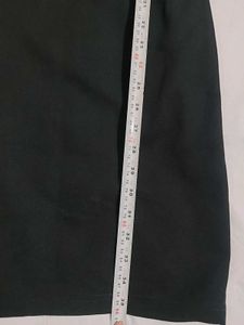 Classic Black Mock Neck Dress
