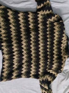 Chevron Pattern Jacket