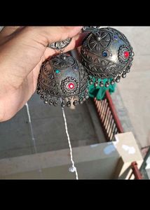 Afghani Big Jhumkas 🌼