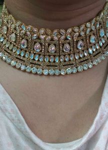Stunning Kundan Choker Necklace 2 sets