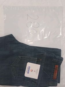 Dark Blue Denim Jeans