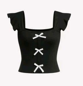 cute bow top (one size)