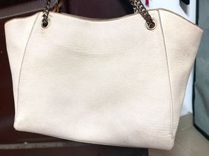 Miraggio White Textured Shoulder Bag
