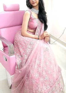 Beautiful Elegant 🌸 Lehegaa With Jewellery