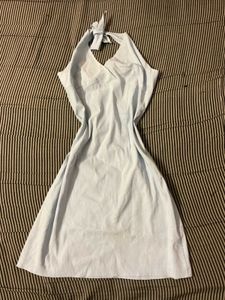 Light Blue Halter Sundress