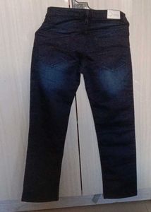 Stylish Dark Wash Denim Jeans
