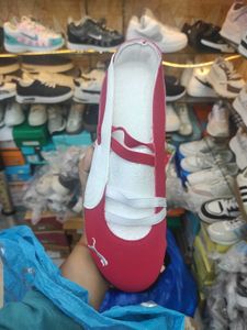 Puma Red &amp; White Ballerina Shoe🎀