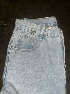 wide leg denim jeans