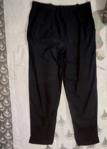 Classic Black cotton Trousers
