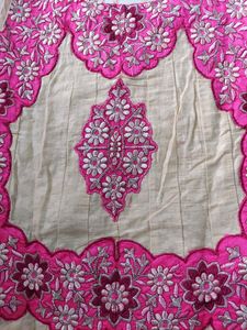 Pink and Beige Anarkali Kurta