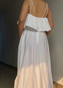 White Off-Shoulder Dress