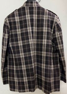 Men's Checked Ethnic Jacket