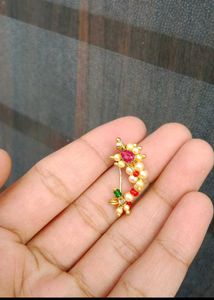 Traditional Indian Nath Nose Ring