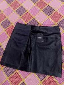 Pure Leather Skirt