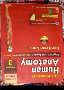 Chaurasia's Human Anatomy Set (Vol 1-4)