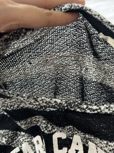 Striped Graphic Print Long Sleeve Top