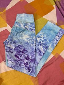 Abstract Print gym yoga Leggings