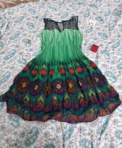 🏝y2k Textured Lacey Dress 🏝