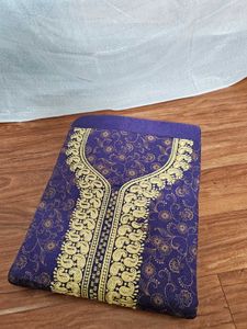 Unstitched Winter Embroidery Suit With Shawl