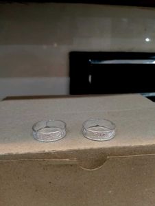 Pair of Silver Toe Rings