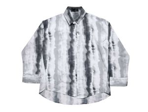 Tie-Dye Print Shirt &amp; Wide Leg Pants Set