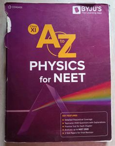 Cengage A to Z Physics for NEET Class 11 and 12