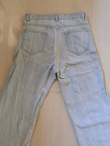 Light Wash Wide Leg Jeans