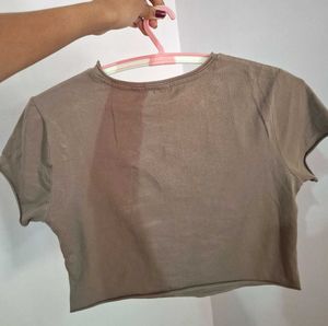 Ripped Crop Top - XL