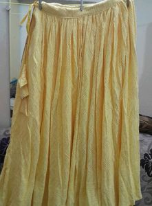 Yellow Ethnic Skirt