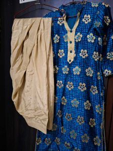 Floral Print Kurta with Salwar