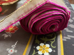 saree lace net with super kadai