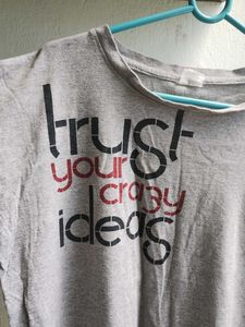 Grey Graphic T-Shirt