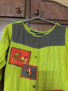 long straight fit kurti