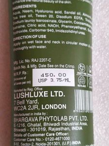 Bio Valley Neem Sandal Face Wash