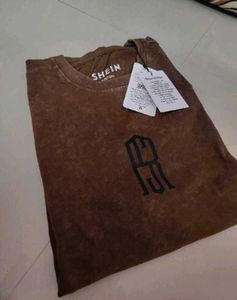 Brown Graphic T-Shirt