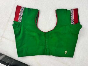Dark Green Saree with Blouse