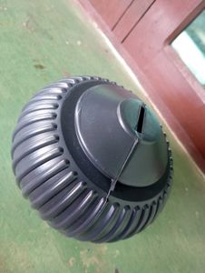 Modern Black Plastic Money Bank