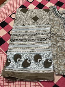 Stylish Printed Cotton Kurta Set