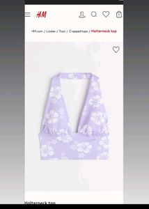 H&amp;M halterneck Top
