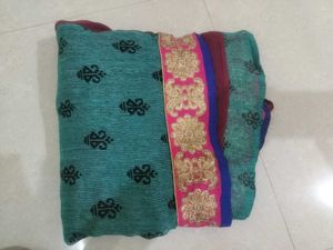 Elegant Ethnic Saree with Embellished Border 8oo