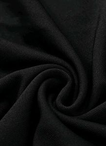 Elegant Black Halter Lace Trim Dress