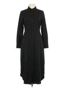 Classic Black Shirt Dress