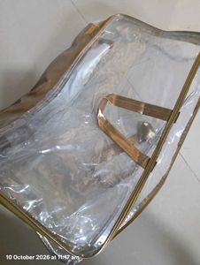 lehenga choli clear bag