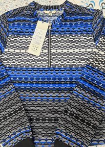 Completely New Patterned Long Sleeve Top