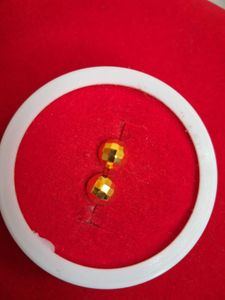 Dimond Cut Stud Earrings
