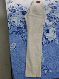 Cream Color Jeans For Women