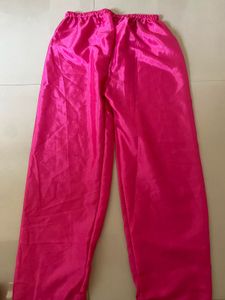Vibrant Pink Floral Kurta Set