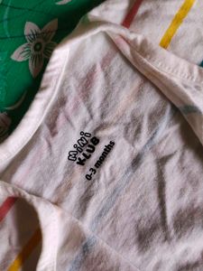 Baby Wrap Onesie with Stripes