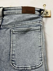 Light Wash Cargo Jeans